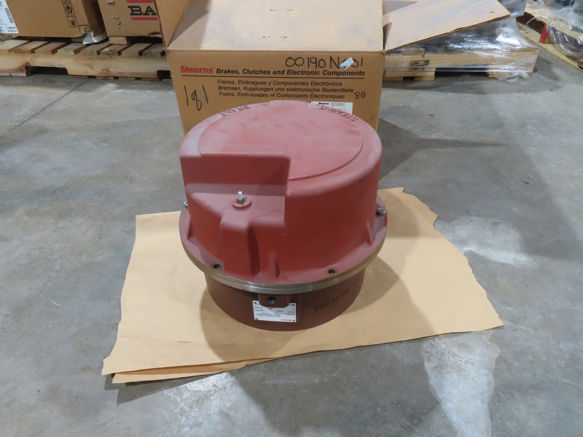 Stearns Brake Assembly, new surplus, Model 108204202 NQF