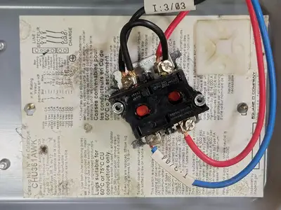 USED SQUARE D CHU361AWK