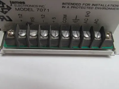 James Electronics 7071 355397 Power Supply  110 VAC