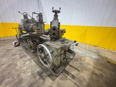 #2A WARNER & SWASEY MODEL #M-510 TURRET LATHE WITH BAR FEED: YOBRO #24459
