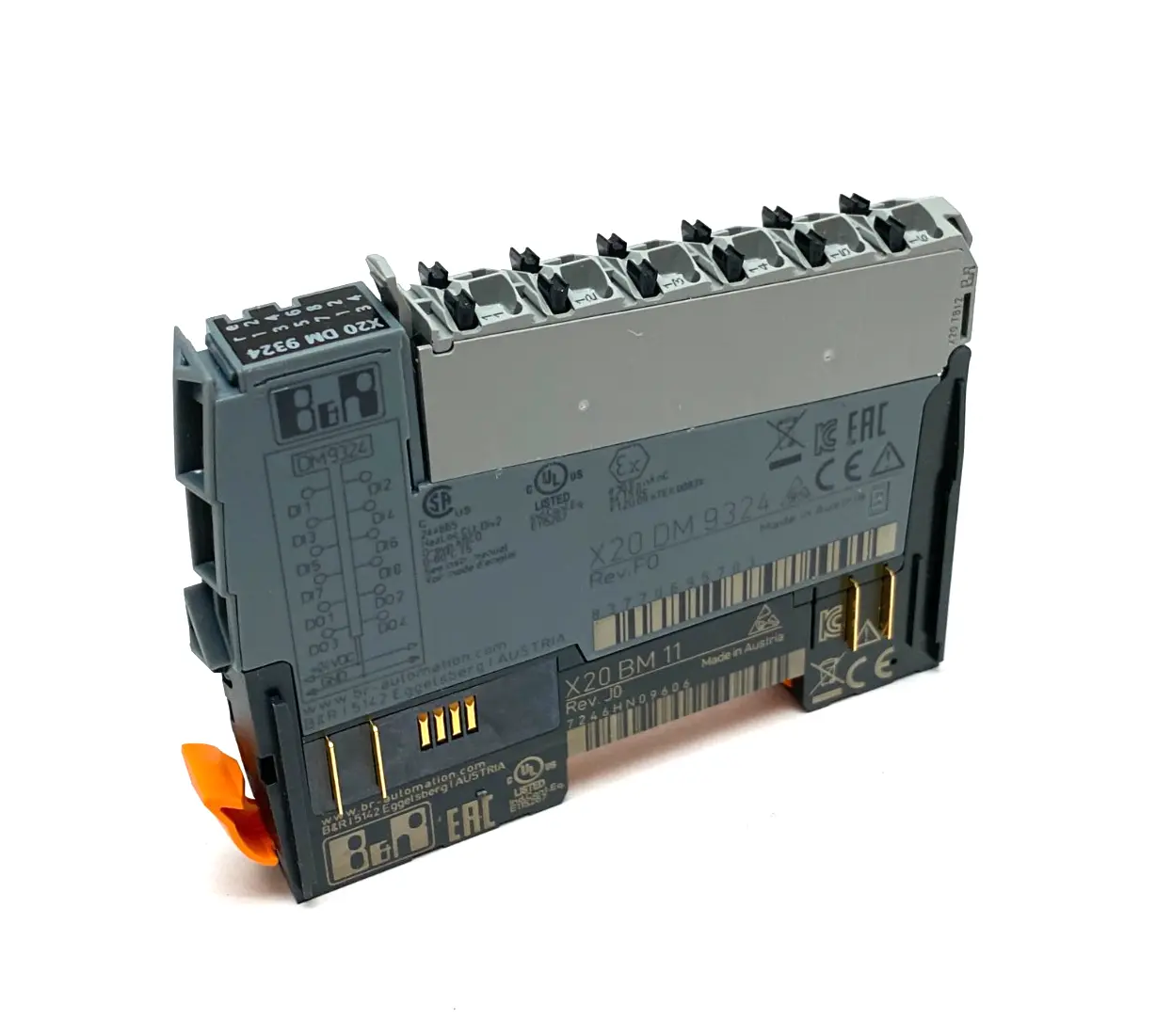 New | in-Stock B&R INDUSTRIAL DIG. SINK INPUT, SOURCE OUTPUT MODULE 8-INPUT 4-OUTPUT PLC Input & Output | Maverick Industrial Sales #1104744