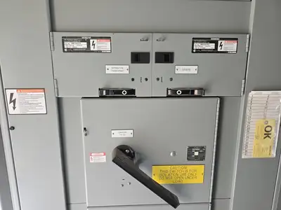 1600 Amp 480 volt Main Disconnect w/ 5 Breakers
