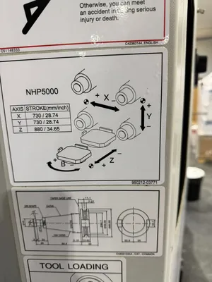 Used 2018 DOOSAN NHP-5000 Horizontal Machining Centers Illinois US | CNC EXCHANGE #1321555
