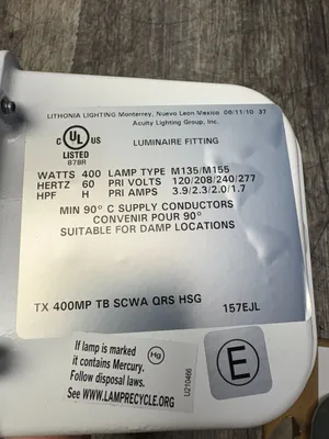 LITHONIA LIGHTING 157EJL Electrical/PLC/Automation | ESS Industrial Equipment Sales (9)