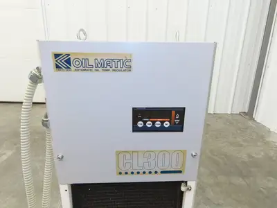 Kanto Seiki CL300B-Z-1 Oilmatic Hydraulic Oil Chiller Temp Regulator 220V 3Ph