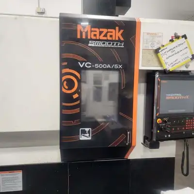 2017 MAZAK VC-500A/5X Vertical Machining Centers (5-Axis or More) | Toolquip, Inc. (1)