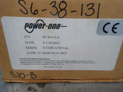 New | in-Stock POWERONE HN243.6A Power Supplies | HGR 24 #738872