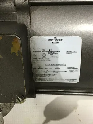 Baldor CD3450 Industrial Motor with a Dodge Tigear Gear Reducer