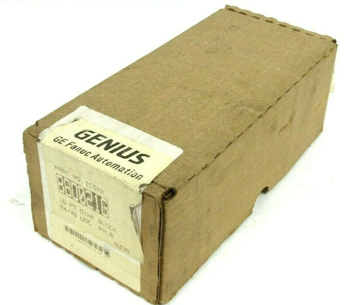 NEW GE FANUC GENIUS IC660 BBD0216 16 PT SINK BLOCK IC660BBD0216