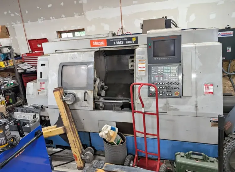 1996 MAZAK SUPER QUICK TURN 18MS MARK II CNC Lathes | Toolquip, Inc.