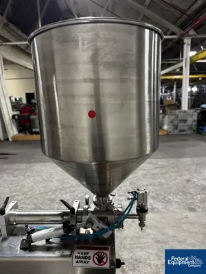 JDA Progess Packaging JDA Packaging Equipment Model PF200 Semi-Automatic Piston Filler