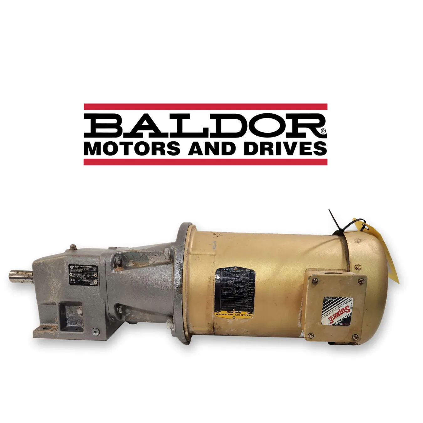 Used 3HP Speed Reducer w/ Baldor motor [5.73:1 ratio]