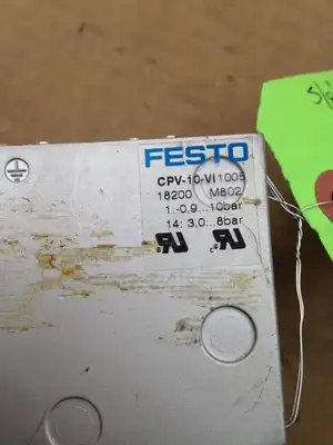 FESTO CPV-10-VI Compact 6 Valve Manifold 145PSI
