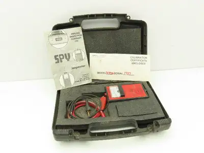Spy Pipeline Inspection Company DC Pocket Jeepmeter X100 VDC Volt Meter