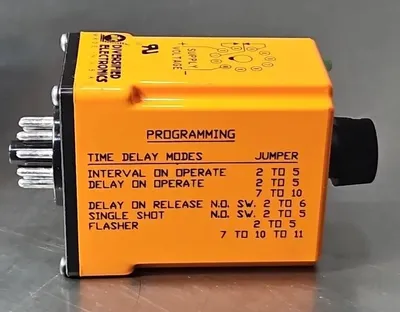 ATC DIVERSIFIED ELECTRONICS TDU-240-AKA. TIME DELAY RELAY. Loc3B-9