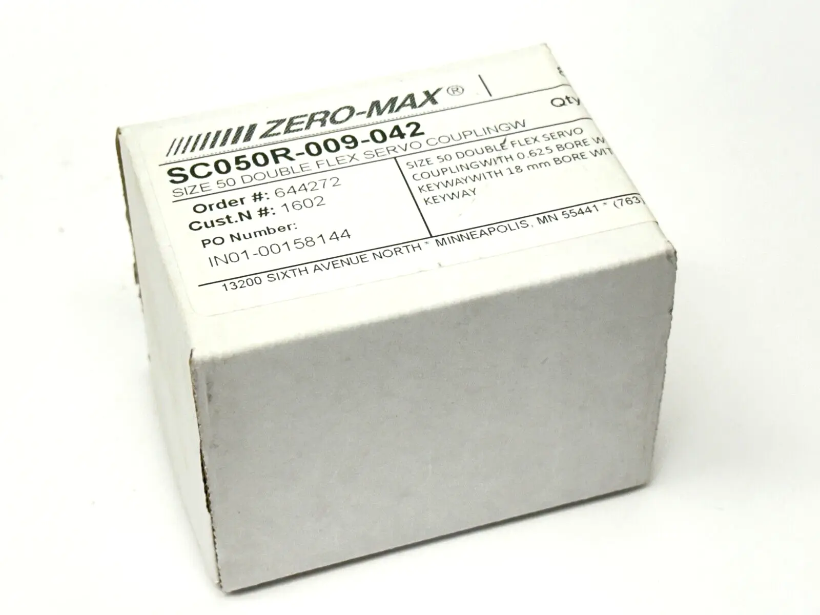 New | in-Stock Zero-Max SC050R-009-042 Misc Electrical & Power Parts Michigan US | Maverick Industrial Sales #1454193