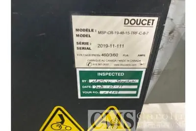 USED 2019 DOUCET MSP TRANSFER CONVEYOR
