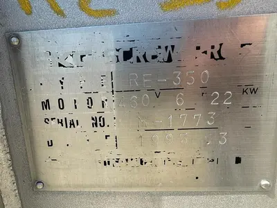 USED FKC SCREW PRESS RE-350