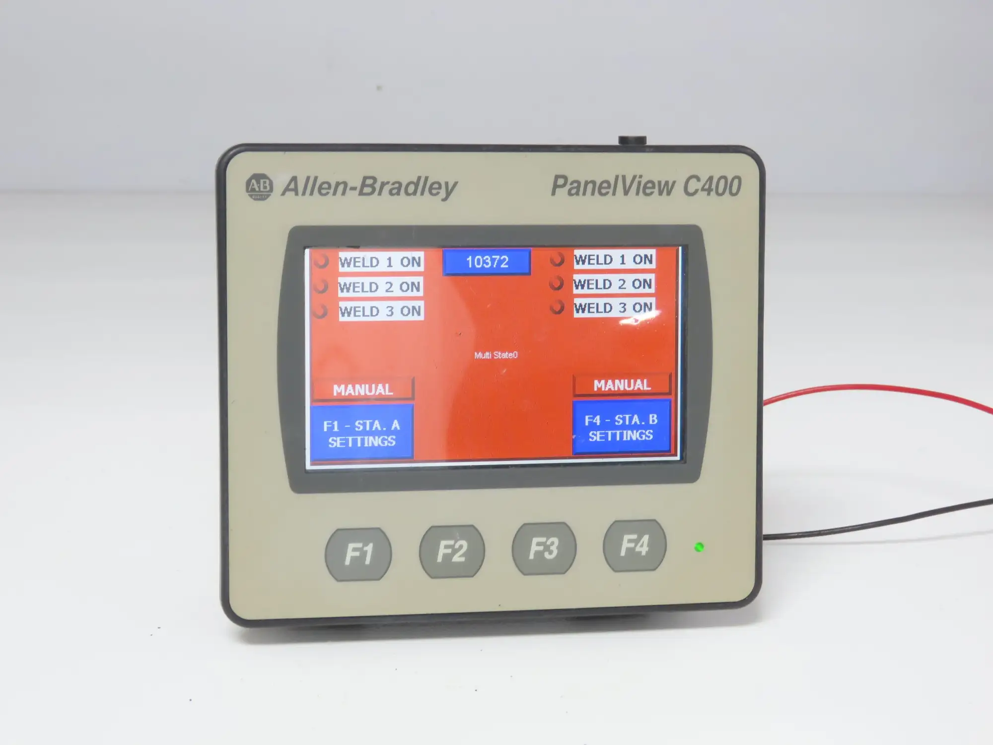Allen Bradley 2711C-T4T PanelView Component 4" Touch Screen & 4-Key Input 24V