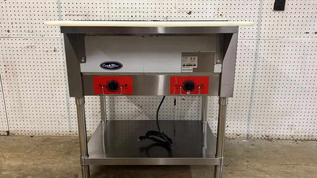 Used Cook Rite Used CookRite CSTEA-2C, 30" Electric Steam Table, 2 Pan Capacity - 120V - GC Steam Tables (Food) Illinois US | Falcon Restaurant Supply #1373500