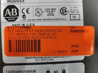 USED ALLEN-BRADLEY 1771-VHSC