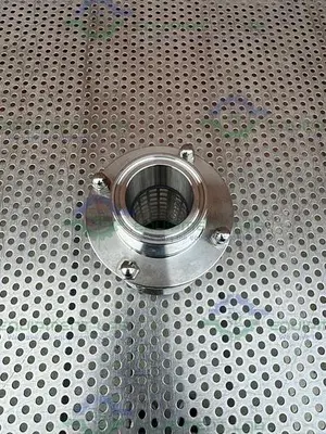 USED GLACIER TANKS SGF-TW-G150-KFM-9MM TRI CLAMP INLINE SIGHT GLASS 1 1/2" FITTING
