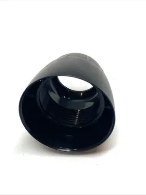 USED BANNER TL50 STAND-OFF PIPE COVER 1/2" BLACK ACETAL 10137
