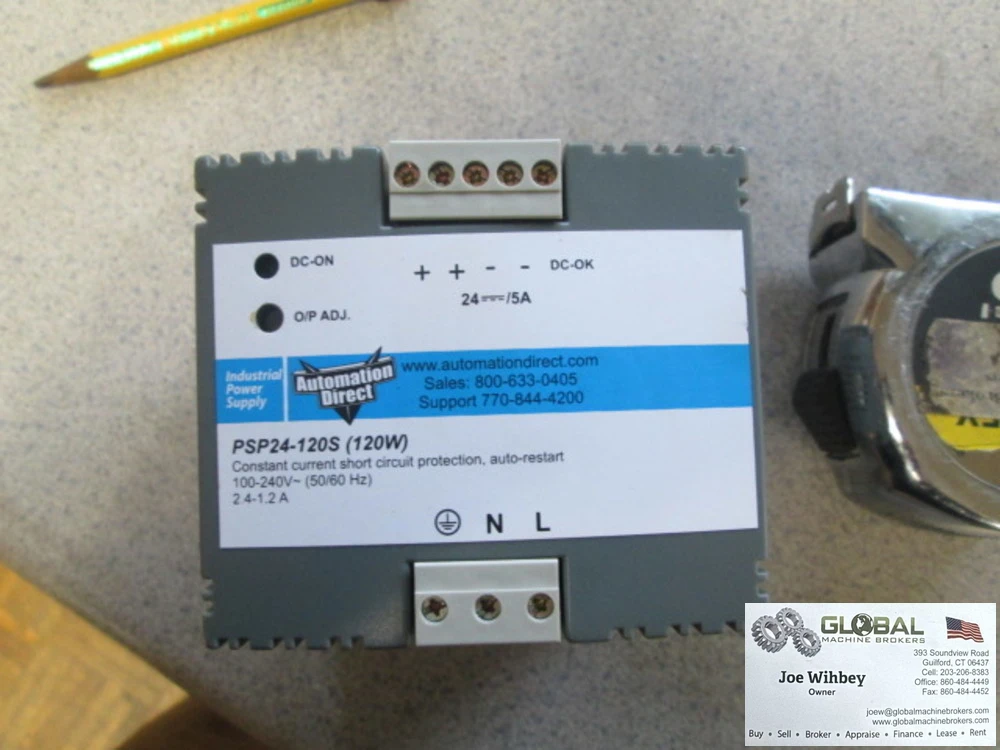 Rhino Select PSP24-120S Switching Power Supply, 24-28VDC, 5A, 120W