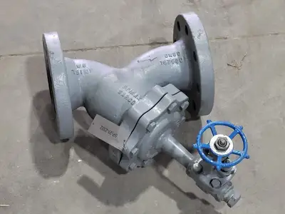 3" Fig 34 Y-Type Strainer w/ 3/4" Class 800 Gate Valve C-2054B-02TY