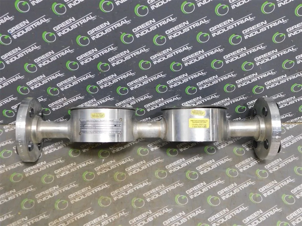 ABB Kent-Taylor Flow Element 300 PSIG @ 100°F KD2 0.338 Used