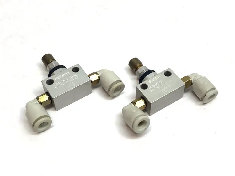 Used Festo Throttle Valve 0-10bar 0-145psi LOT OF 2 Pump & Valve Parts Michigan US | Maverick Industrial Sales #1392319