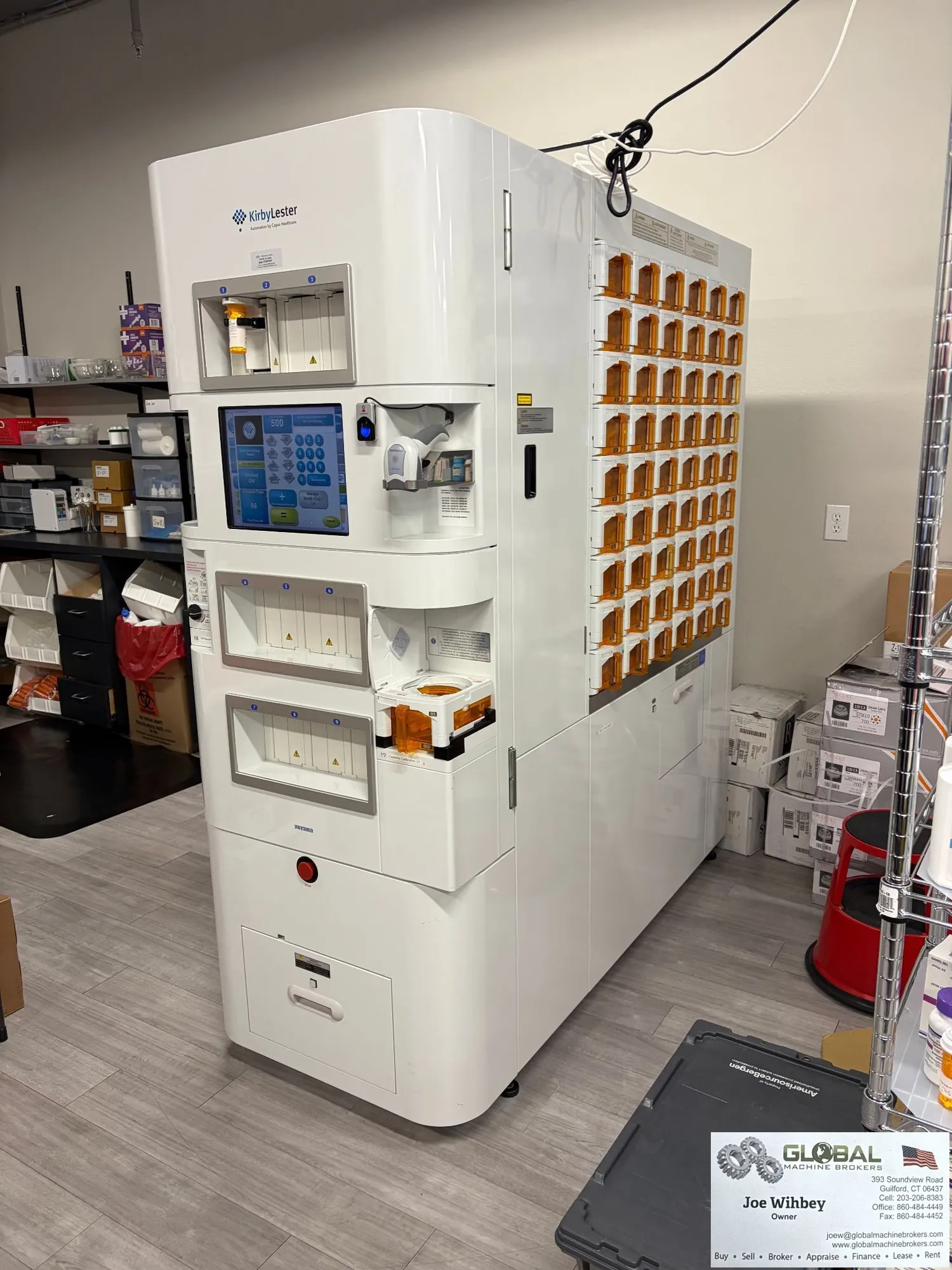 Kirby Lester KL108SR Automated Pharmacy Prescription Dispensing System