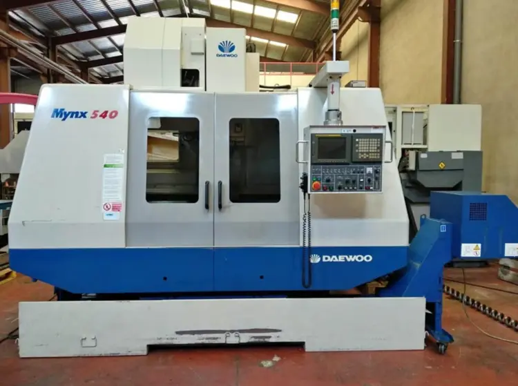 Used 2001 DAEWOO MYNX 540 Vertical Machining Centers Ohio US | Toolquip, Inc. #1329805