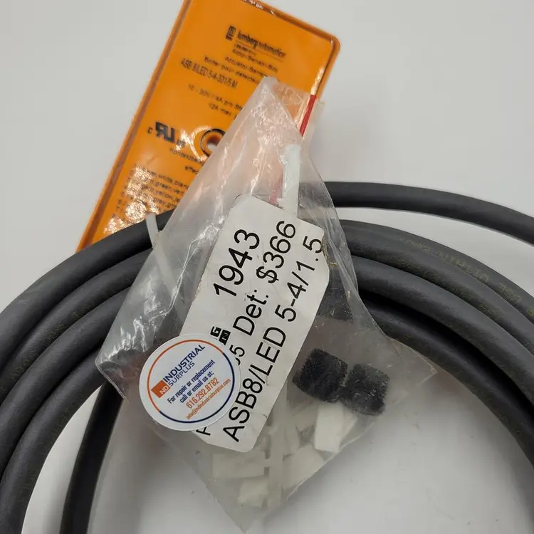 New | in-Stock LUMBERG AUTOMATION LUMBERG AUTOMATION ASB 8-LED 5-4-331 / 1.5METERS LONG DISTRIBUTION MODULE *NEW* Misc Electrical & Power Parts | ND Industrial Surplus #1219556