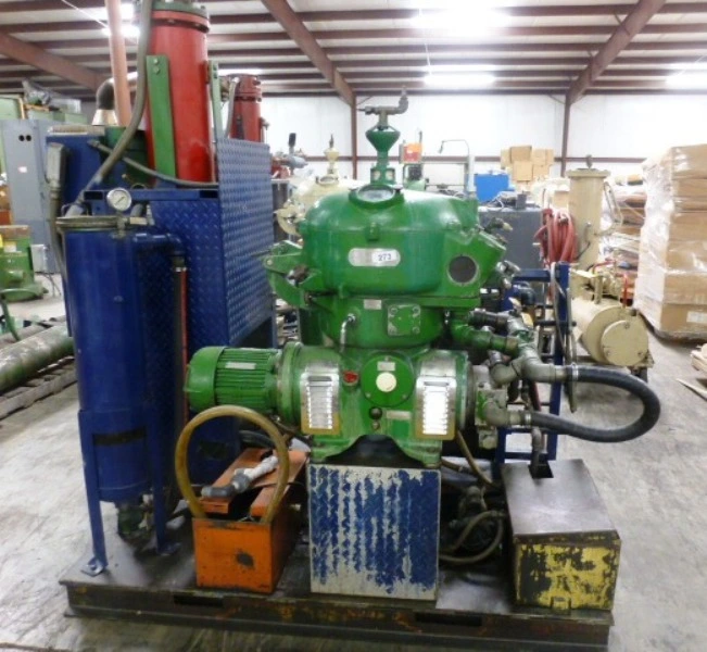 Westfalia OTA 14-00-066 biodiesel purifier skid, SS.