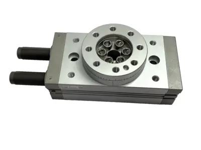 USED SMC PNEUMATIC ROTARY TABLE 190 DEGREE ROTATION SHELFWARE