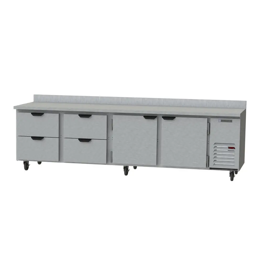 Beverage-Air WTRD119AHC-4 119" Worktop Refrigerator W/ (4) Section, 115v
