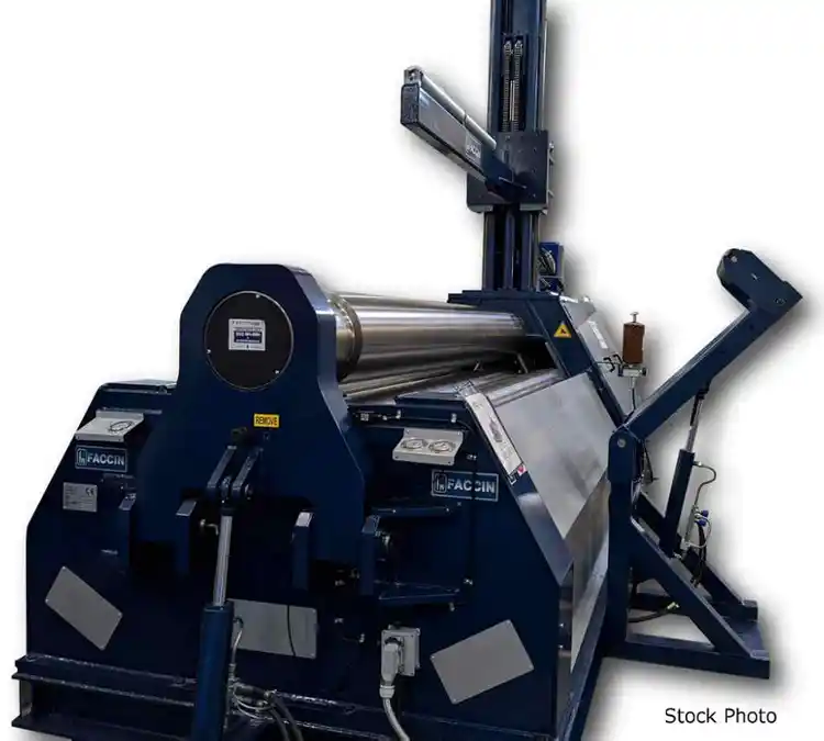 New | Build-to-Order FACCIN 4HEL-3139 Plate Bending Rolls including Pinch Minnesota US | SOMINN MACHINERY SALES #351501