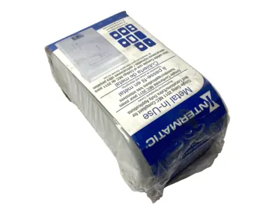 USED INTERMATIC GRAY EXTRA-DUTY WEATHERPROOF RECEPTACLE COVER 3-1/8" DEPTH