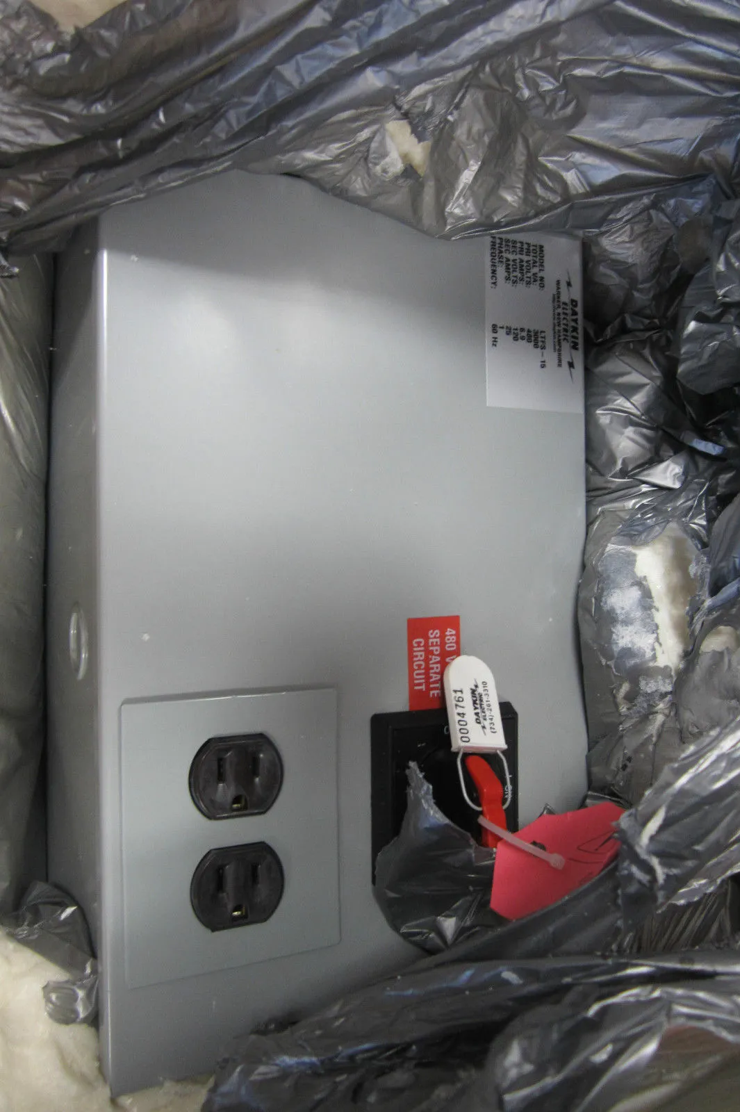 NEW DAYKIN LTFS-15 TRANSFORMER DISCONNECT LTFS15