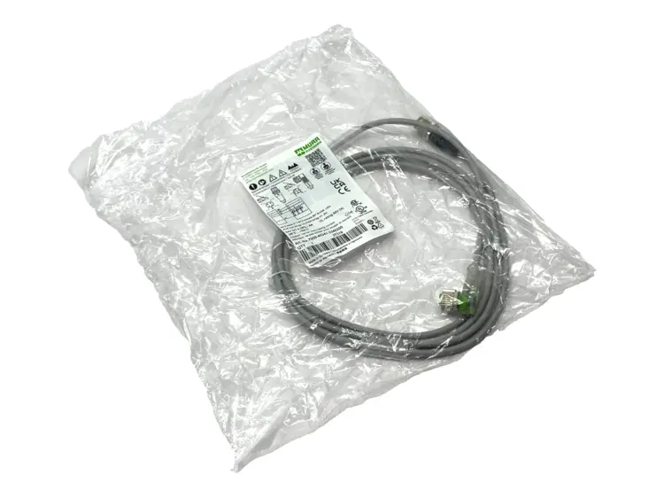 New | in-Stock Murrelektronik Connector Cable M12 Male to 90° Female 2m Connector Accessories Michigan US | Maverick Industrial Sales #1463113