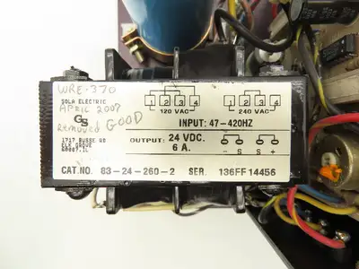 Sola 29400-0600 Power Supply Circuit Board Assembly 24V
