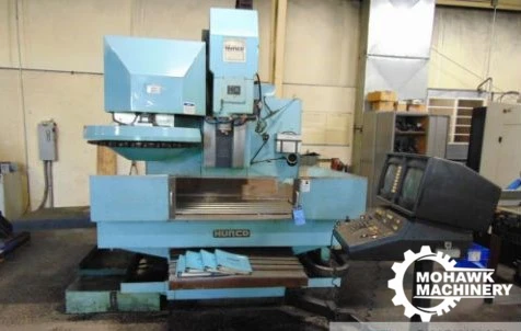 BMC-40 HURCO 3-AXIS BED-TYPE CNC VERTICAL MACHINING CENTER w/HURCO DUAL SCREEN CONTROL & 30-POSITION AUTOMATIC TOOL CHANGER