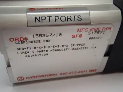 USED NORGREN SPUSR/980C20