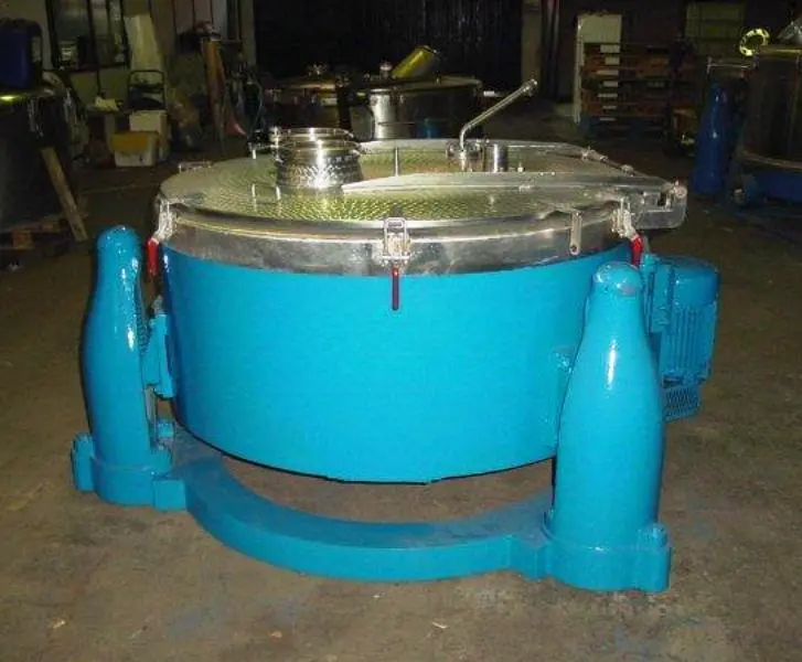 Comteifa FT-10-B perforate basket centrifuge, 316L SS.