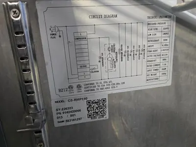 CoolSteel CS-RMPT60 Refrigerated Prep Table