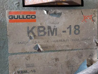 USED GULLCO KBM-18