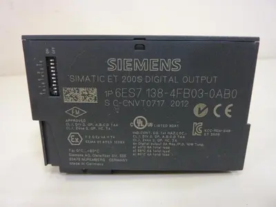 USED SIEMENS 6ES7 138-4FB03-0AB0