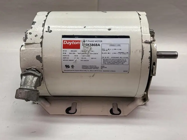 Used DAYTON K586BA Motors (misc) | Surplus Asset Holdings #1205105