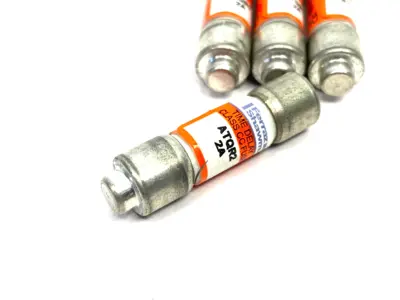 USED FERRAZ SHAWMUT 2A TIME DELAY CYLINDRICAL FUSE CLASS CC